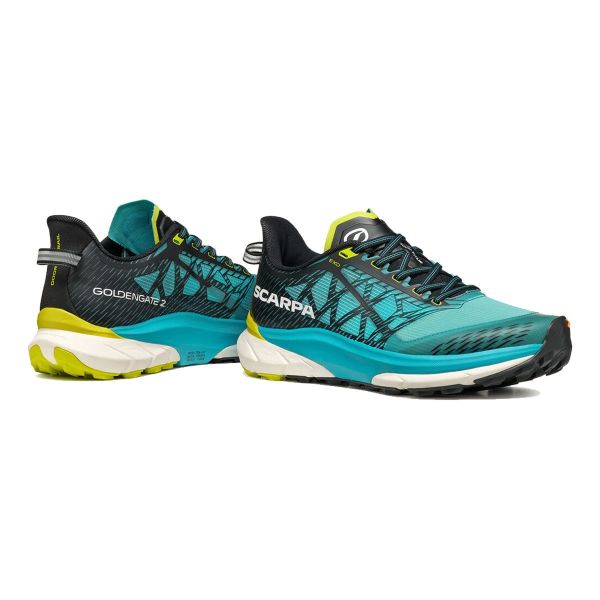 Scarpa Golden Gate 2 ATR Erkek Koşu Ayakkabısı Azure-Lime