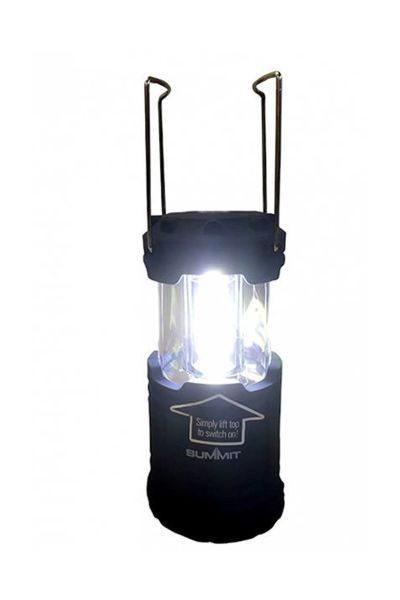 Summit COB LED Katlanabilir kamp Lambası 360 Drece Black