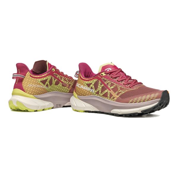 Scarpa Golden Gate 2 ATR Kadın Koşu Ayakkabısı Velvet Rose - Bright Green