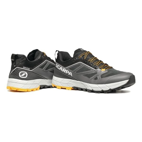 Scarpa Rapid Erkek Koşu Ayakkabısı -Anthracite-Amber
