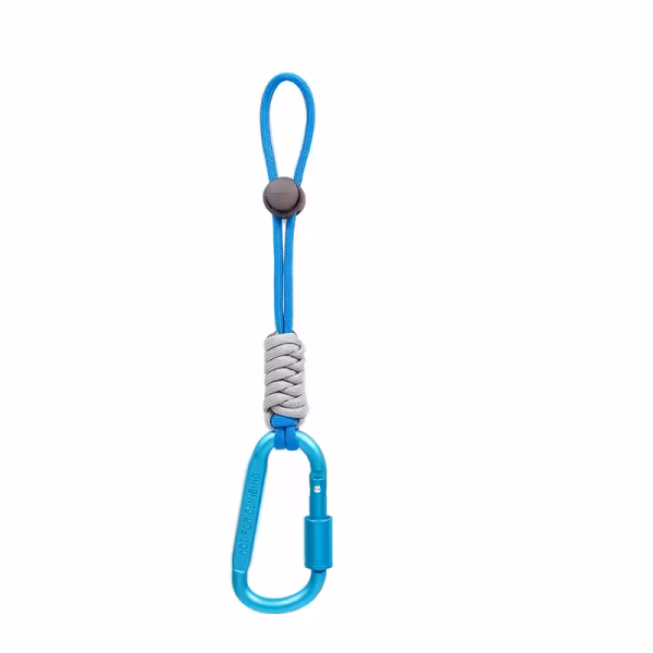 Ergan Outdoor Paracord & Karabinalı Anahtarlık - Mavi