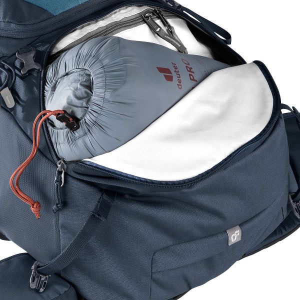 Deuter Futura Air Trek 50 + 10 Litre Sırt Çantası atlantic-ink