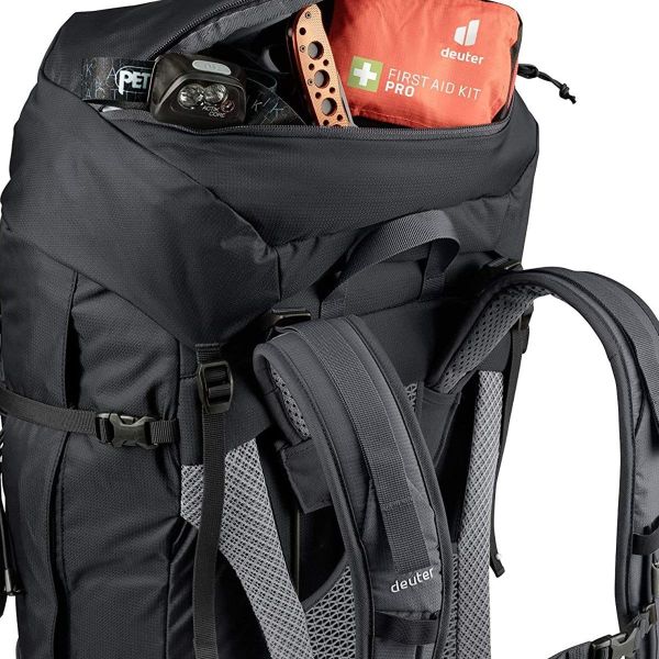 Deuter Futura Air Trek 50 + 10 Litre Sırt Çantası black-graphite