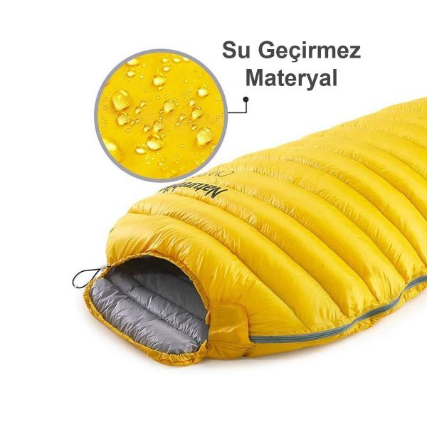 Naturehike CW300 Ultralight Mumya Kaz Tüyü Uyku Tulumu -10°C