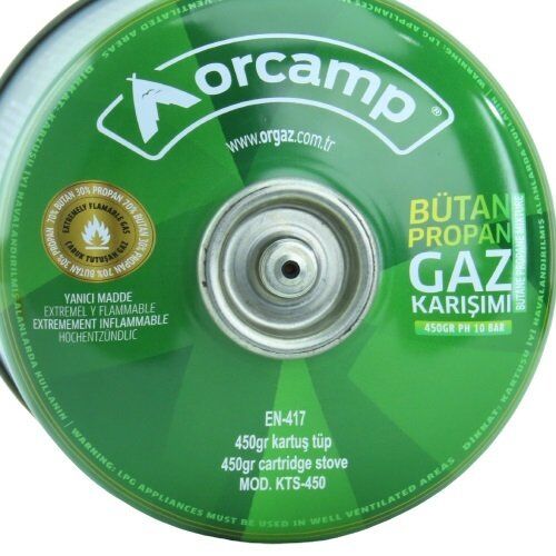Orcamp 450 Gram Vidalı Gaz Kartuşu