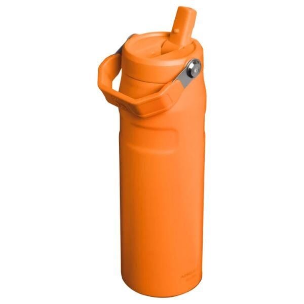 Stanley The IceFlow Bottle Flip Straw 2.0 0.7 L / 24 oz Goldenrod Coral