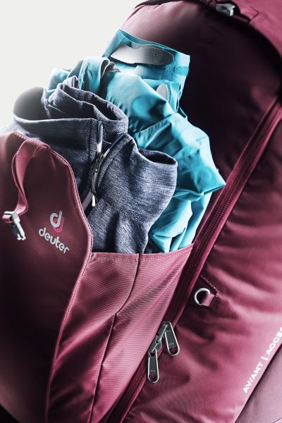 DEUTER  Aviant Access Pro 65 Litre SL Kadın Sırt Çantası MARON-AUBERGİNE