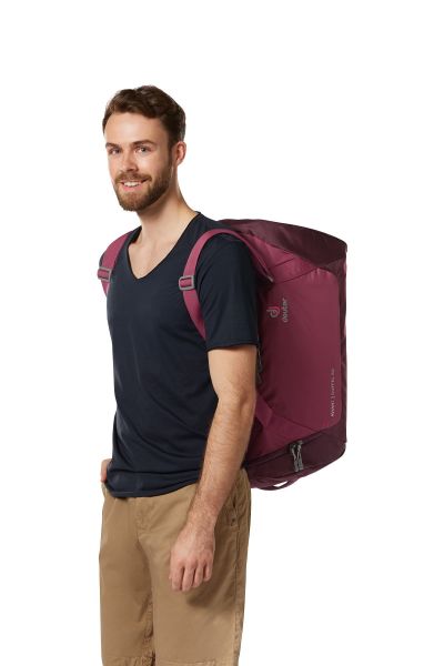 Deuter Aviant Duffel 50 Litre Sırt Çantası MARON-AUBERGİNE