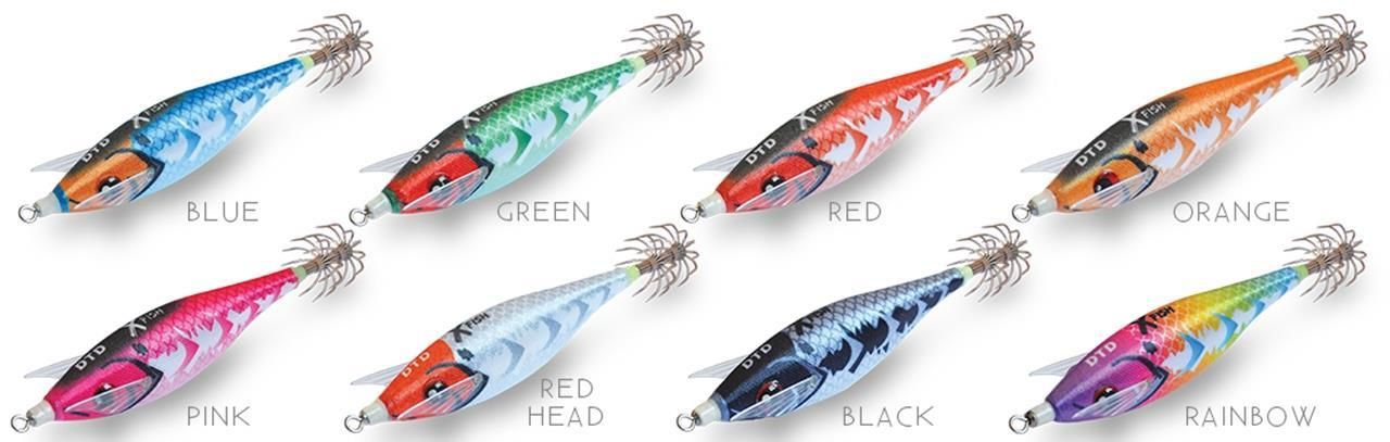 DTD X Fish 2.5 Glow Sinking Speed 70 mm 9.8 gr Kalamar Zokası