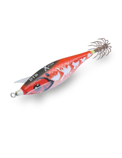 DTD X Fish 2.5 Glow Sinking Speed 70 mm 9.8 gr Kalamar Zokası