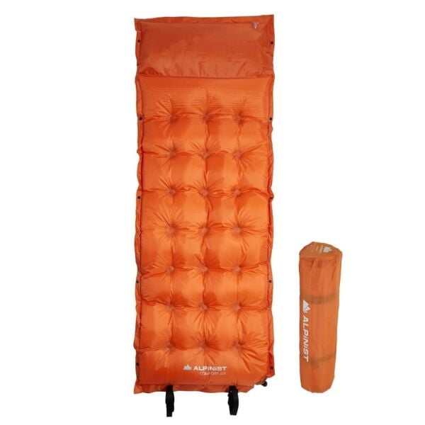 Alpinist Comfort Air Şişme Mat - Turuncu