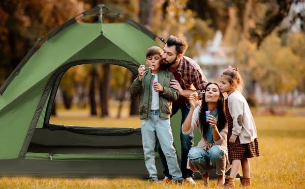 Naturehike 4 Kişilik Otomatik Kamp Çadırı