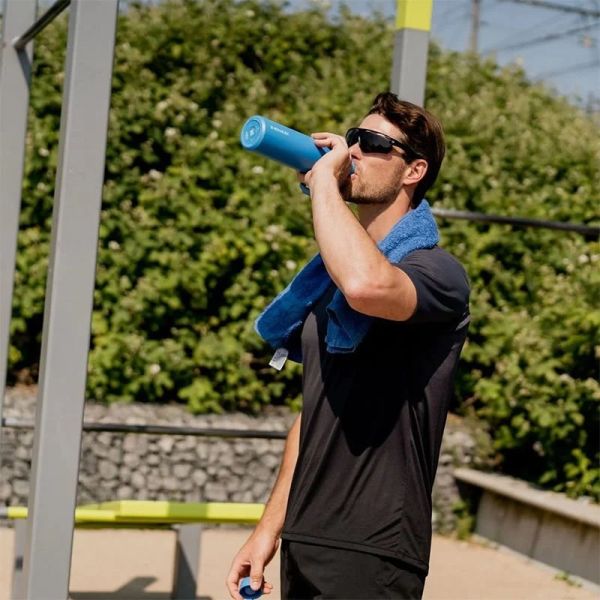 Stanley The Aerolight IceFlow Soğuk Su Termosu 0,60 LT - Mavi