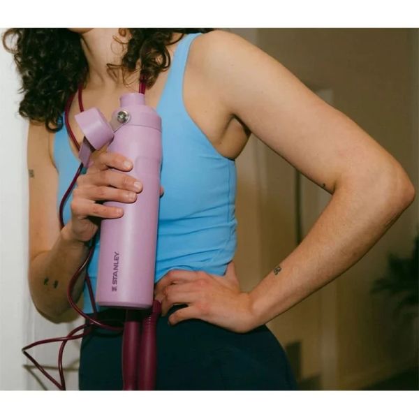 Stanley The Aerolight IceFlow Soğuk Su Termosu 0,60 LT - Lila