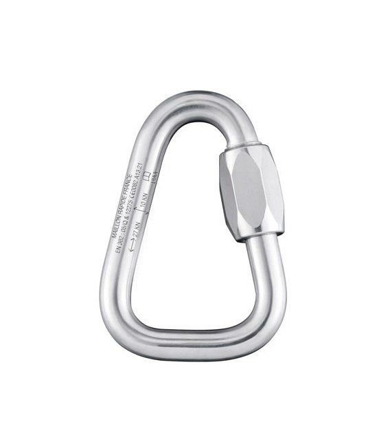 Fixe DELTA Maillons Mağracı Karabina 10 mm. Silver