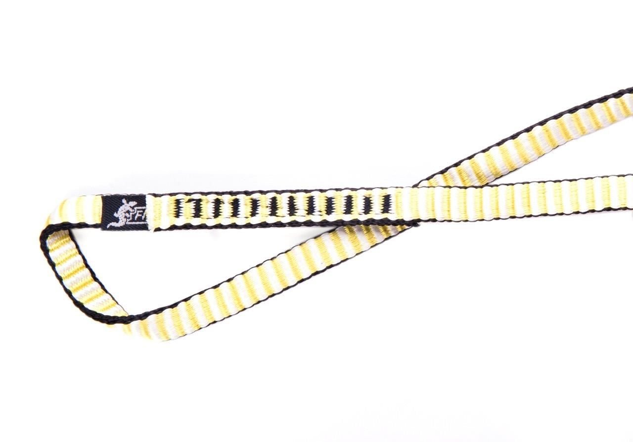 Roca Fixe Sling 10,0 mm 80 cm. Yellow-White