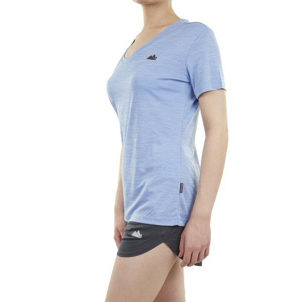 Alpinist Knockout Ultra Dry Kadın T-Shirt Mavi