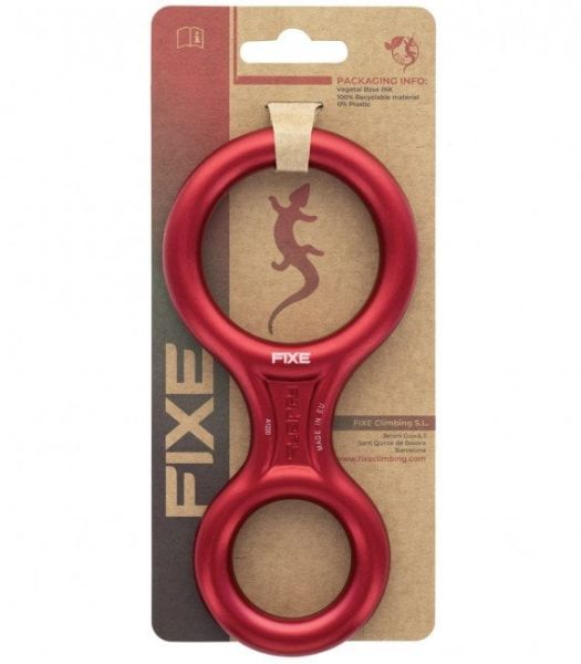 Fixe Classic 8 Descender Sekizli İniş Aleti high risk red