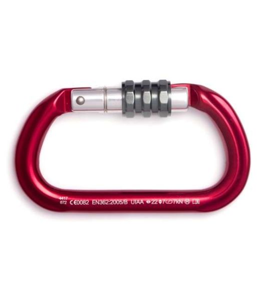 Fixe Symmetric Screw Gate Kilitli D Karabina