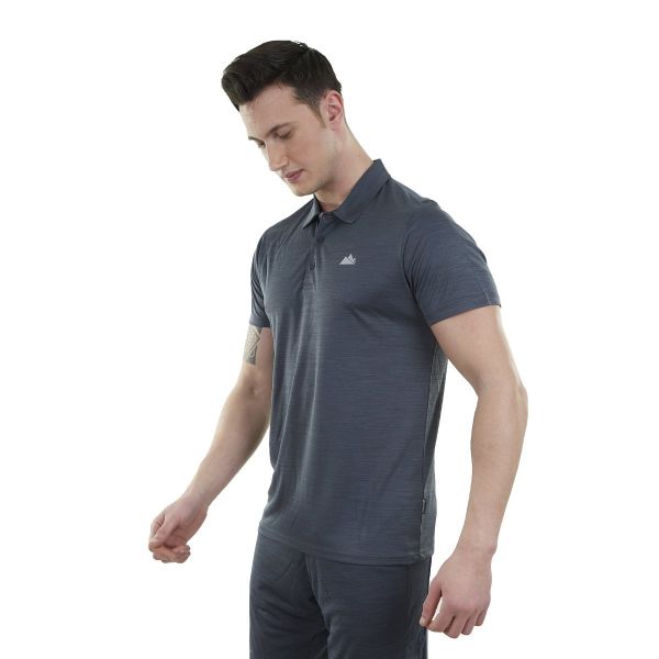 Alpinist Horizons Ultra Dry Erkek Polo T-Shirt Antrasit